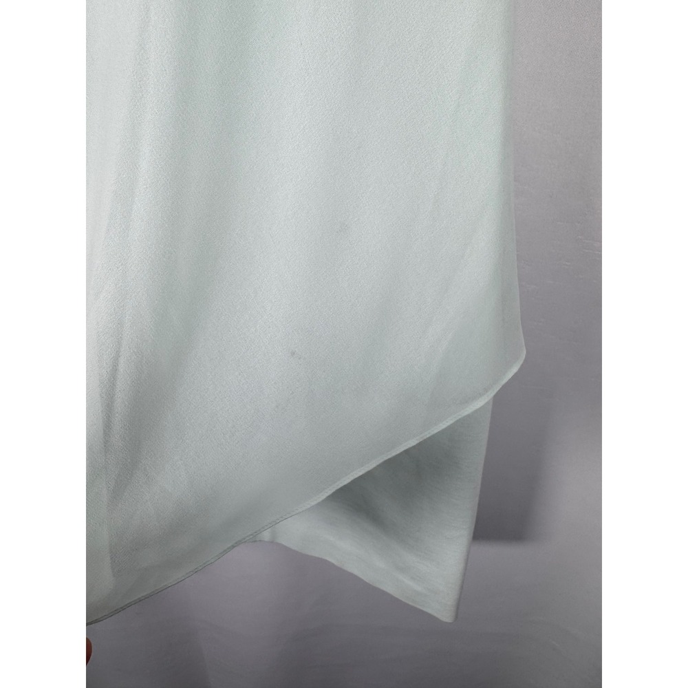 Ted Baker Asymmetric Locie Drape Tunic dress sz 6 Mint Romantic cape cocktail - Picture 8 of 9
